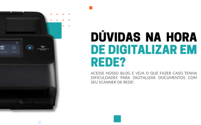 Não consigo digitalizar em rede, o que fazer?