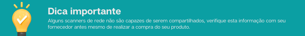 Dica importante sobre scanners de rede