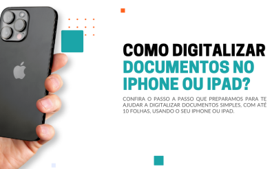 como digitalizar documentos no iphone ou ipad