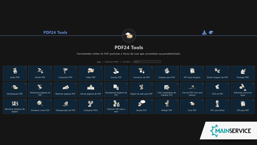 PDF24 TOOLS FERRAMENTAS DE PDF