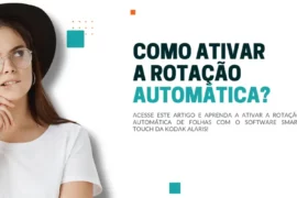 Como ativar a rotação automática com o Software Smart Touch